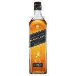 johnnie walker black label 12 year scotch whisky 1l bottle