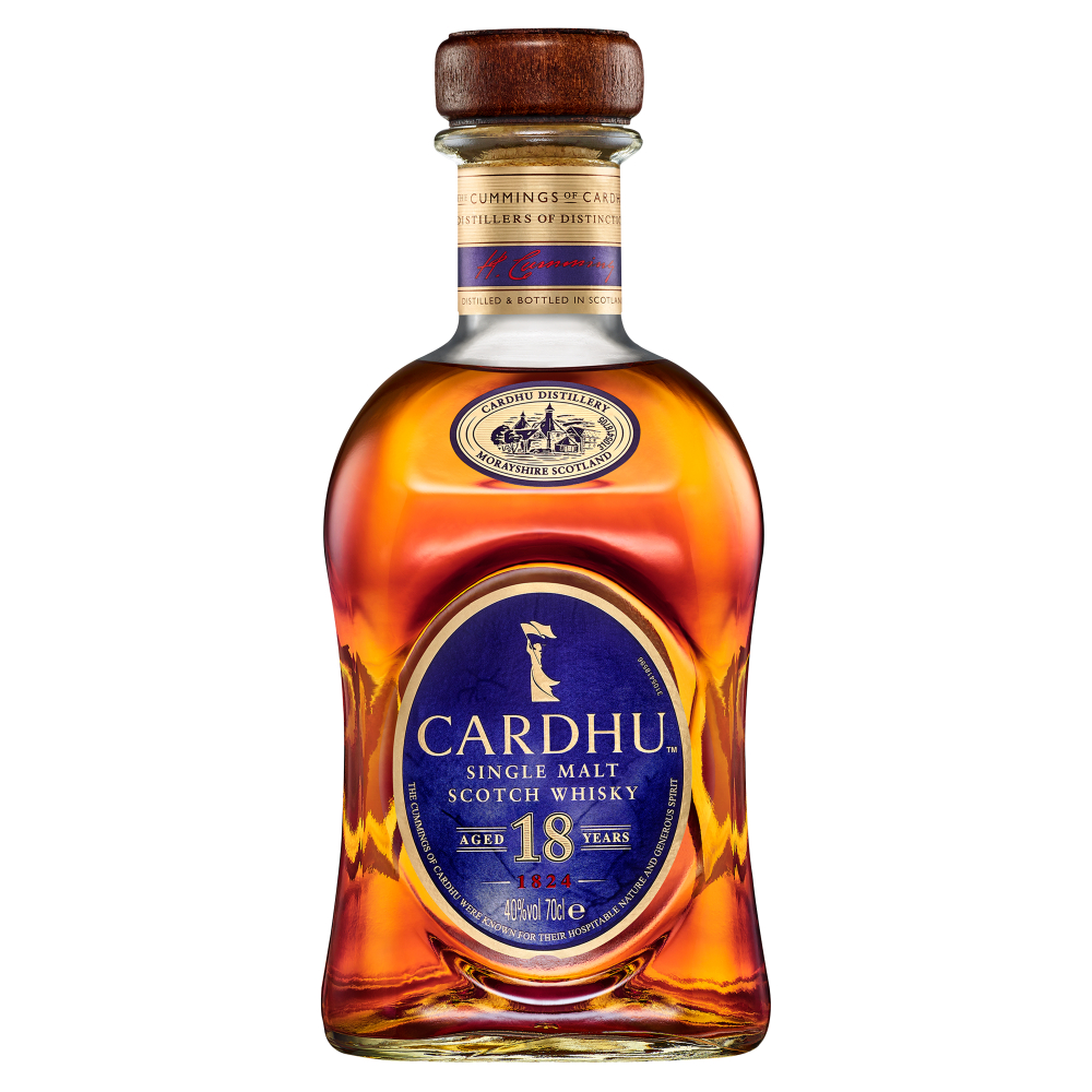 cardhu 18 year old single malt scotch whisky 700ml
