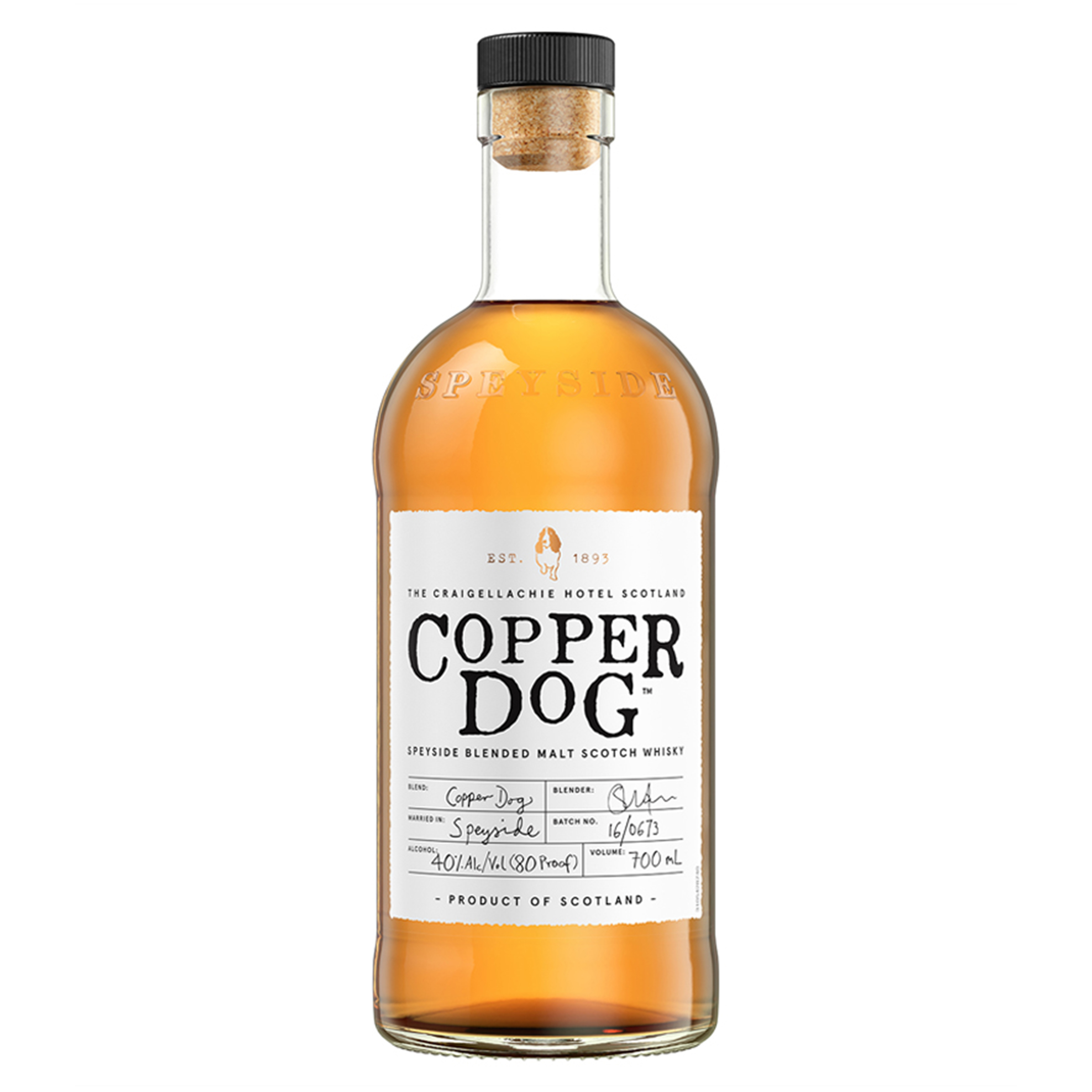copper dog whisky 700ml