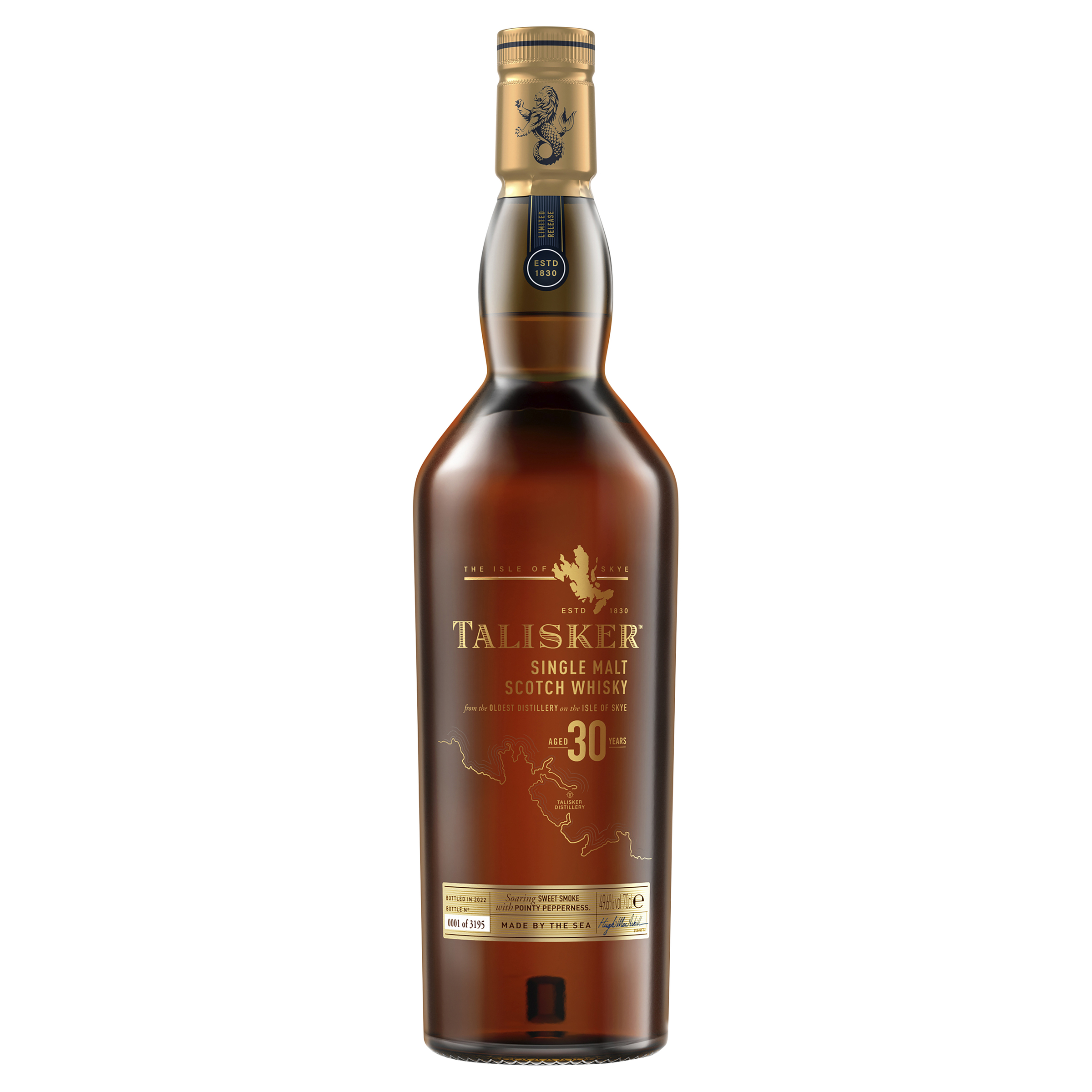 talisker 30 year old single malt scotch whisky 700ml
