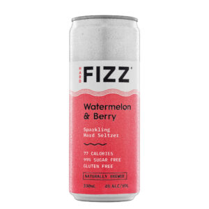 Hard FIZZ Watermelon & Berry Seltzer 4% 330ml Can