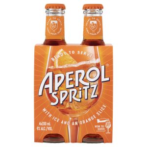 Aperol Spritz Ready To Serve 200ml 4 Pack