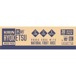 Kirin Hyoketsu Mixed Pack 330mL Can 30 Pack