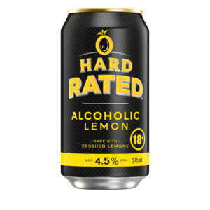 Hard Rated Alcoholic Lemon 4.5% 375ml Can