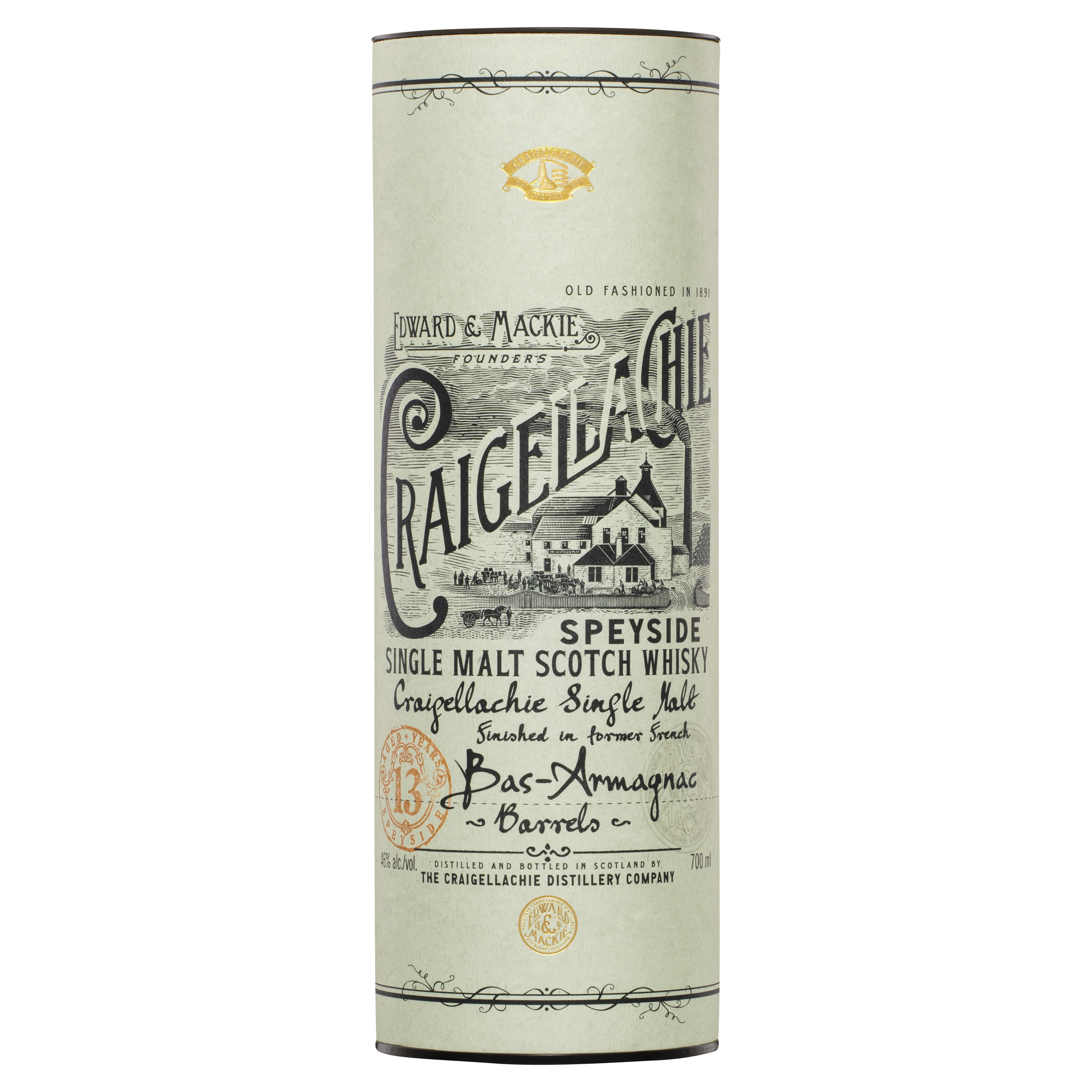 craigellachie 13yo bas armagnac single malt scotch whisky 700ml