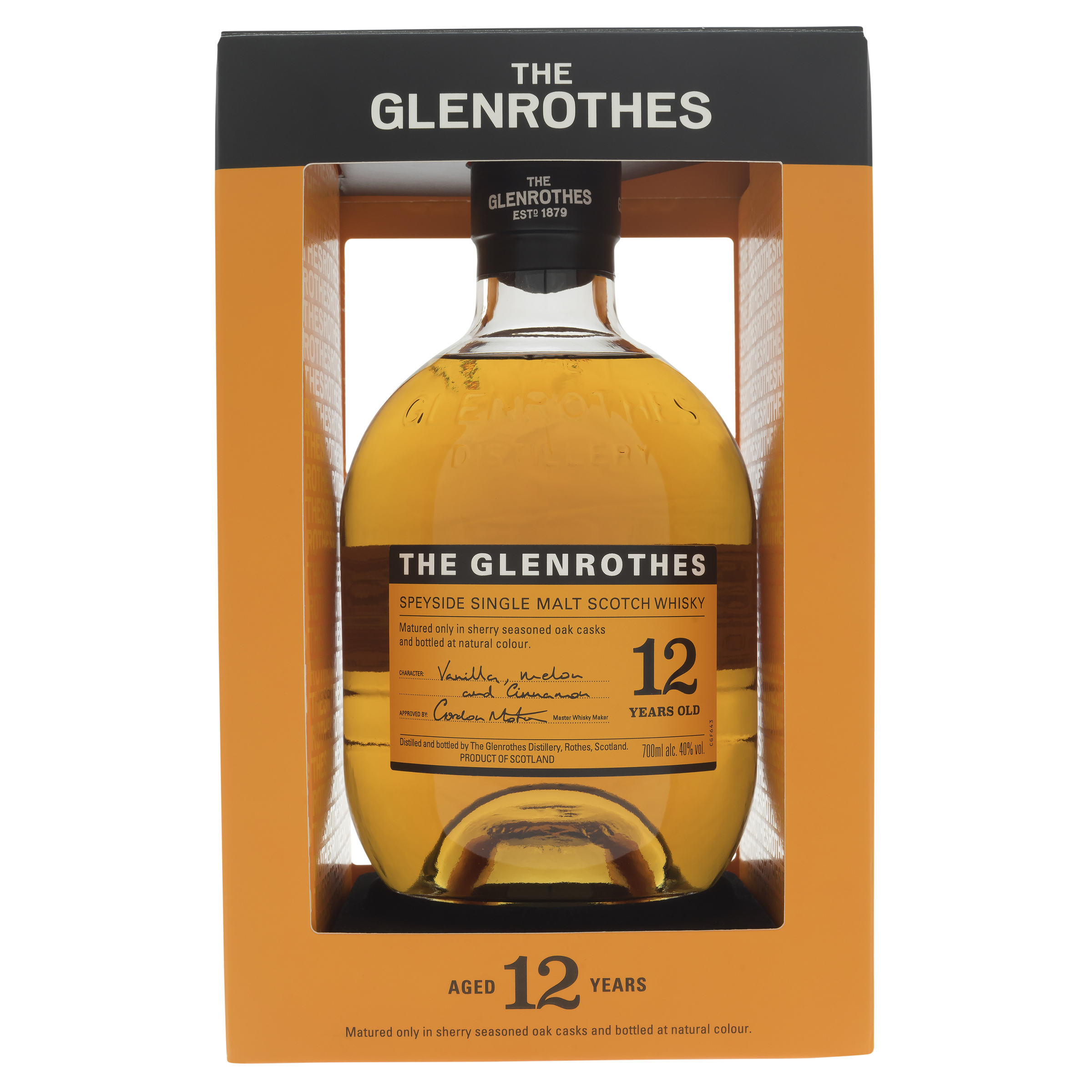 the glenrothes 12 year old scotch whisky 700ml
