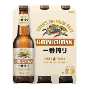 Kirin Ichiban 330mL Bottle 6 Pack