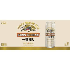 Kirin Ichiban 500mL Can 24 Pack