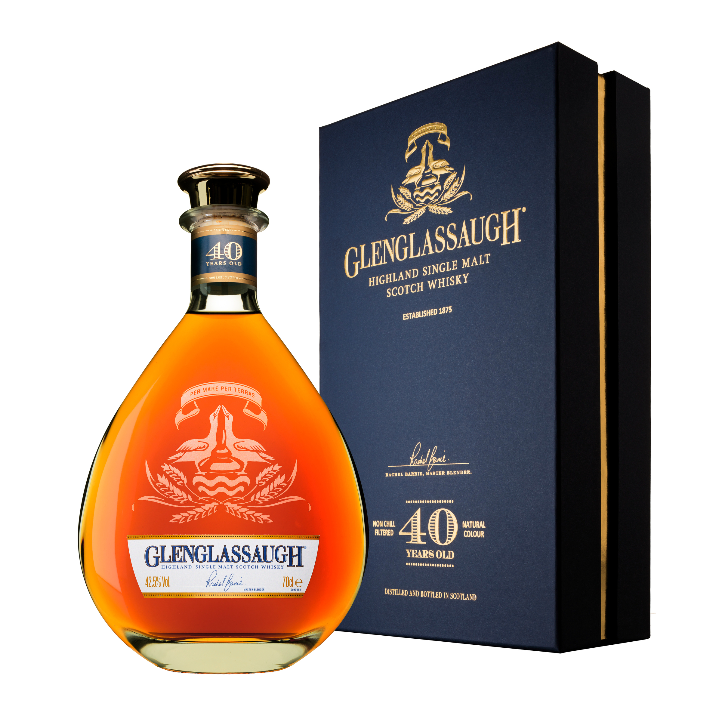 glenglassaugh 40yo single malt scotch whisky 700ml