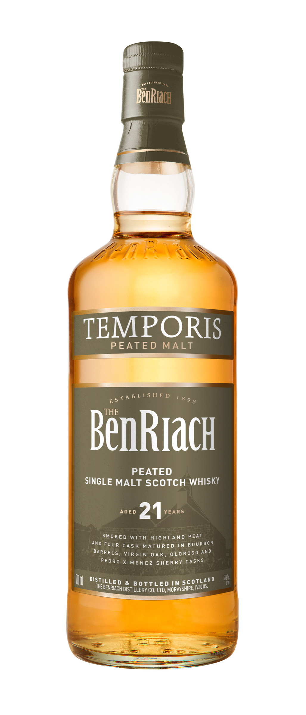 benriach the twenty one single malt scotch whisky 700 ml