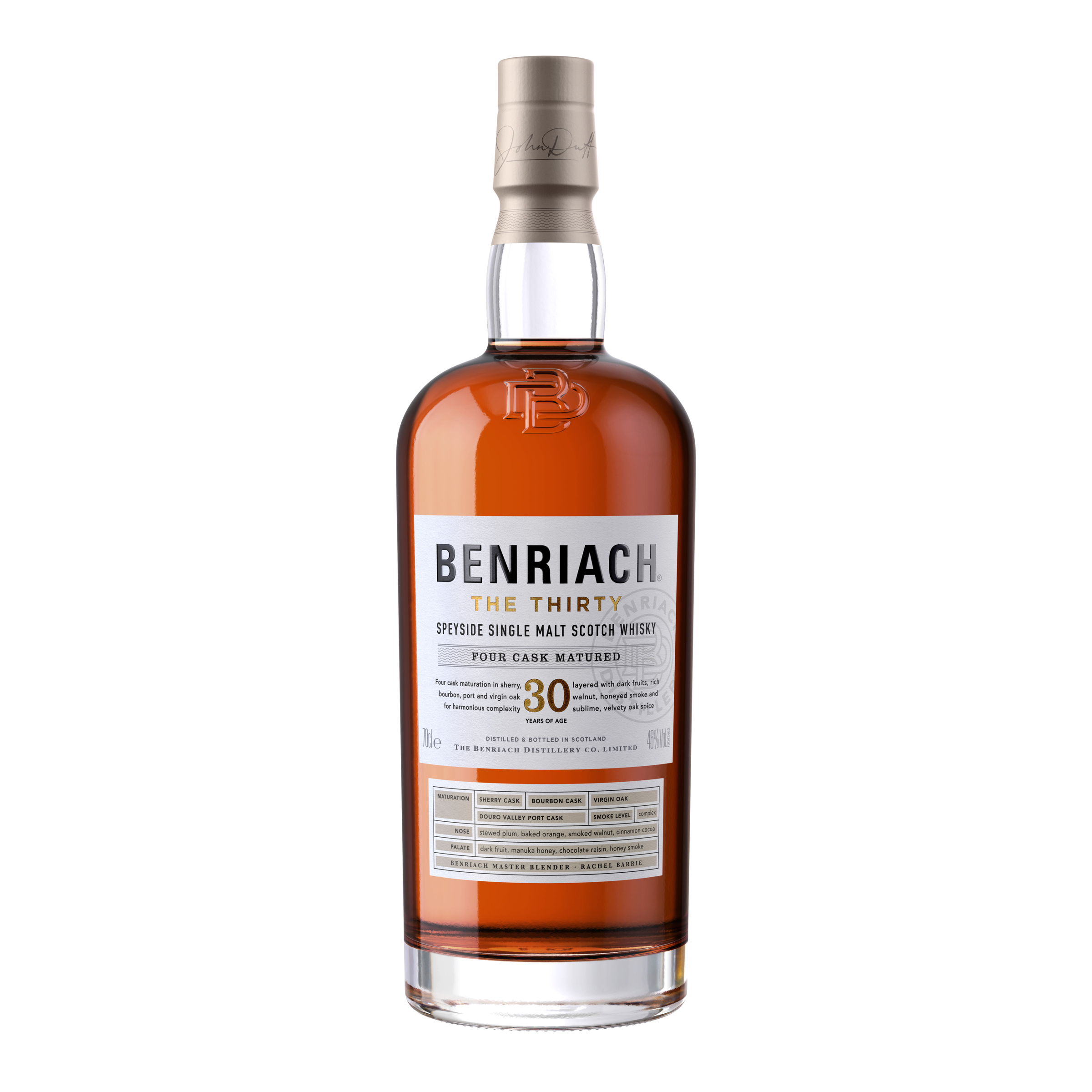 benriach the thirty speyside single malt scotch whisky 700ml