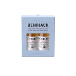 benriach the twelve original & smoky speyside single malt scotch whisky 50ml 2 pack