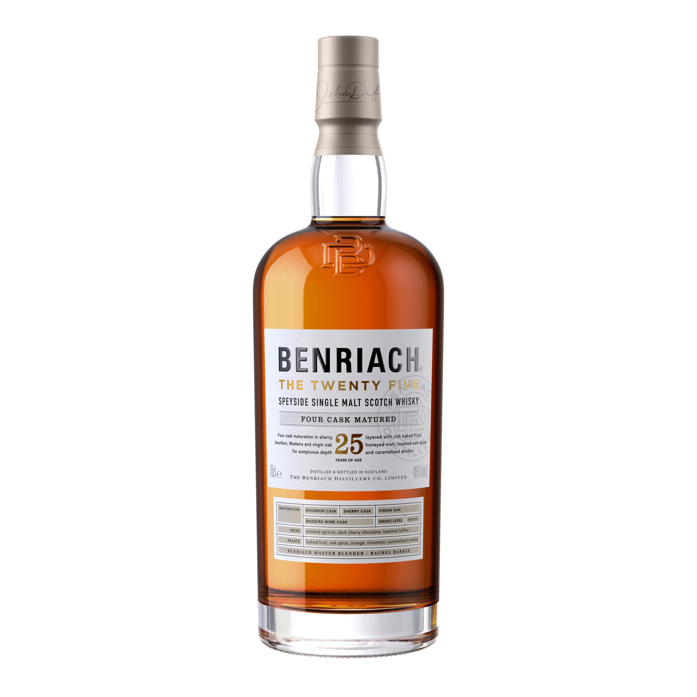 benriach the twenty five speyside single malt scotch whisky 700ml