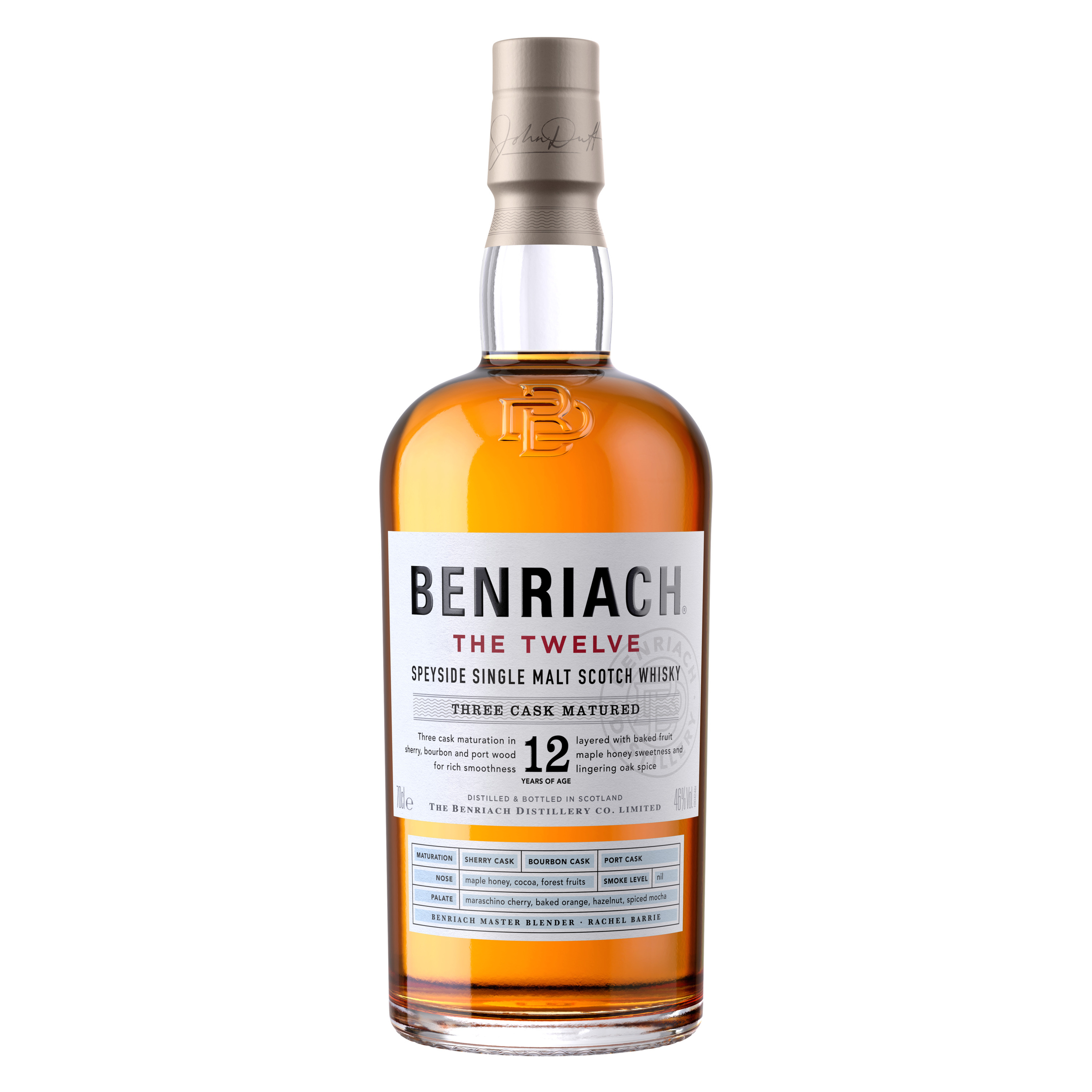benriach the twelve speyside single malt scotch whisky 700ml