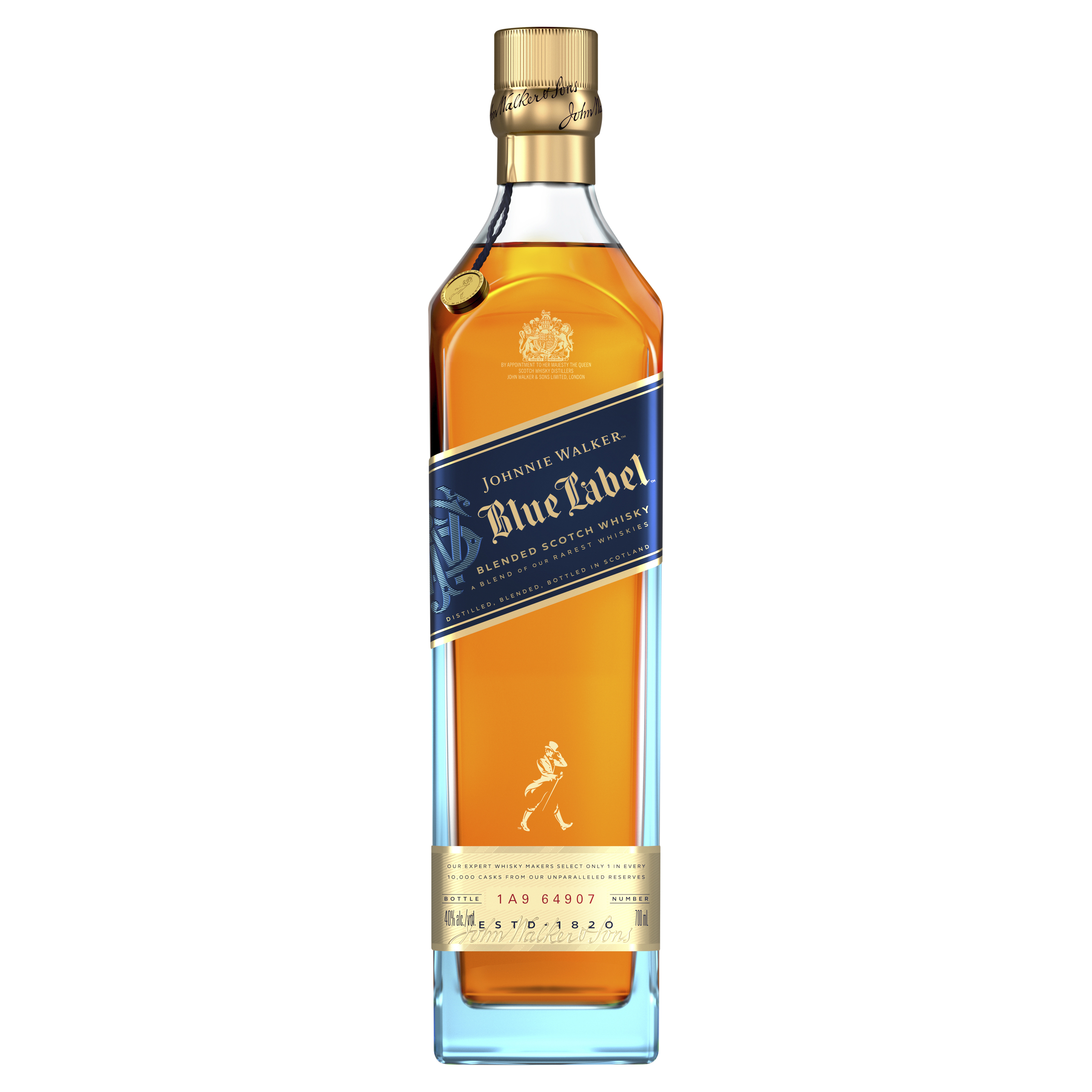 johnnie walker blue label blended scotch whisky 700ml