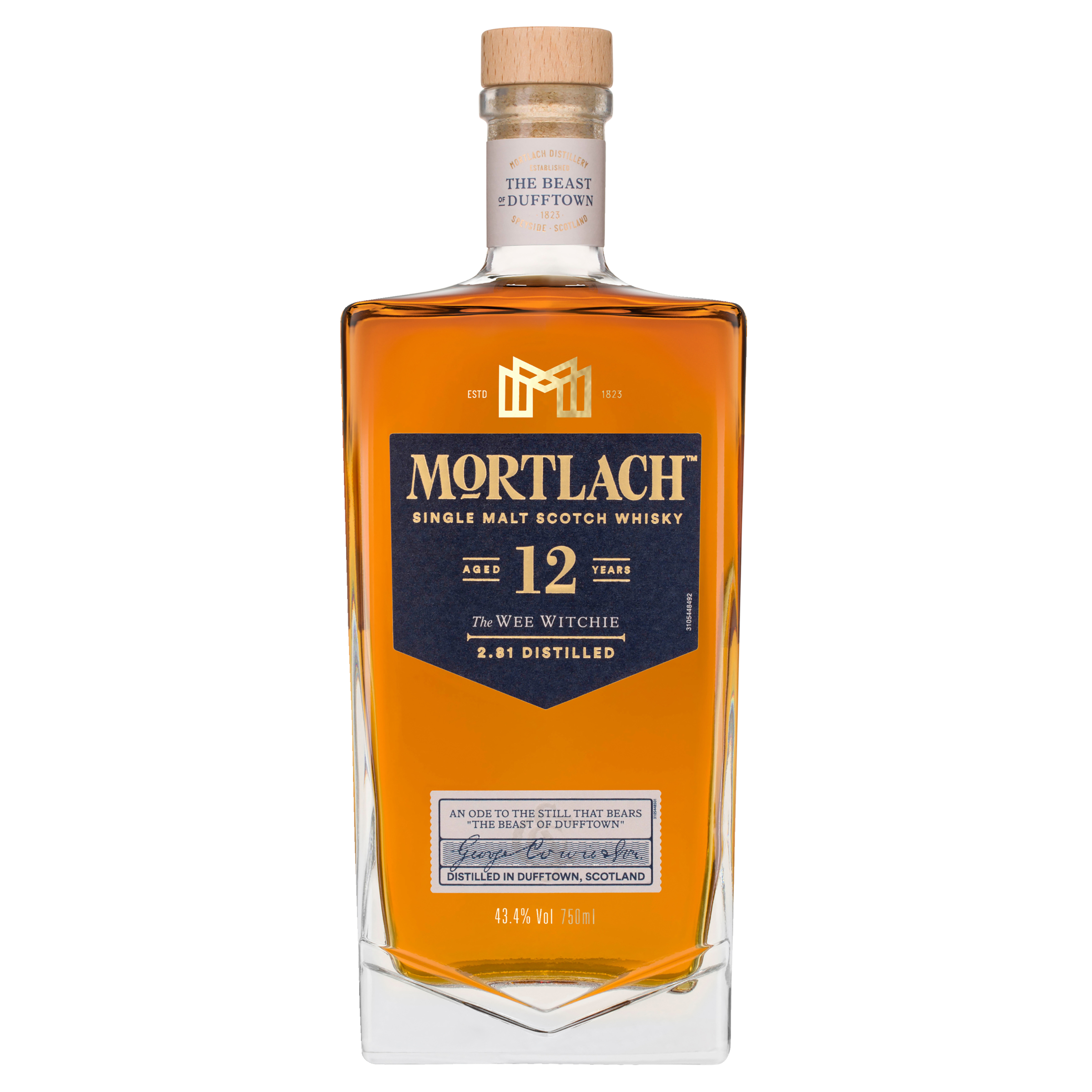 mortlach the wee witchie 12 year old single malt scotch whisky 750ml bottle