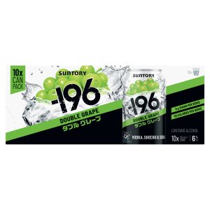 Suntory -196 Double Grape 330ml 10 Pack Can