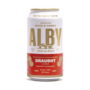Alby Draught Lager 375ml Can