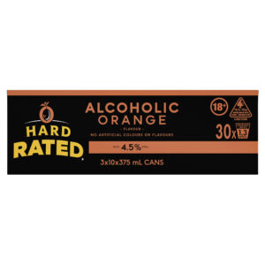 Hard Rated Orange 4.5% 375ml Can 30 Pack