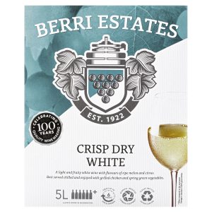 Berri Estates Crisp Dry White 5L
