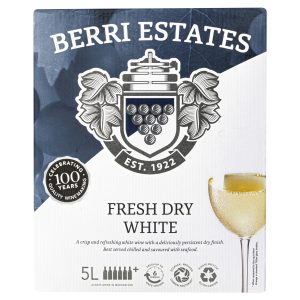 Berri Estates Fresh Dry White 5L