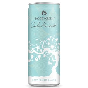 Jacob's Creek Cool Harvest Sauvignon Blanc Cans 250mL x 4