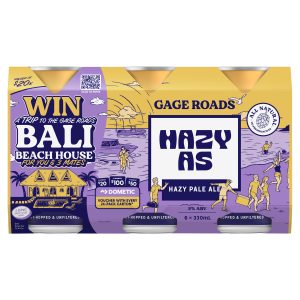Gage Roads Hazy As Pale Ale 330mL Can 24 Pack