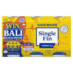 Gage Roads Single Fin Summer Ale 330mL Can 24 Pack