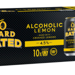 hard rated alcoholic lemon 4.5% 375ml can 10 pack