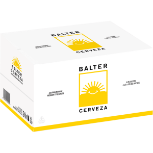 Balter Cerveza 355mL 24 Pack Bottle