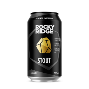 Rocky Ridge Stout 375ml Can