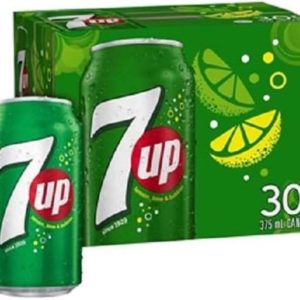 7Up Lemonade Soft Drink 375ml 30 Pack Can