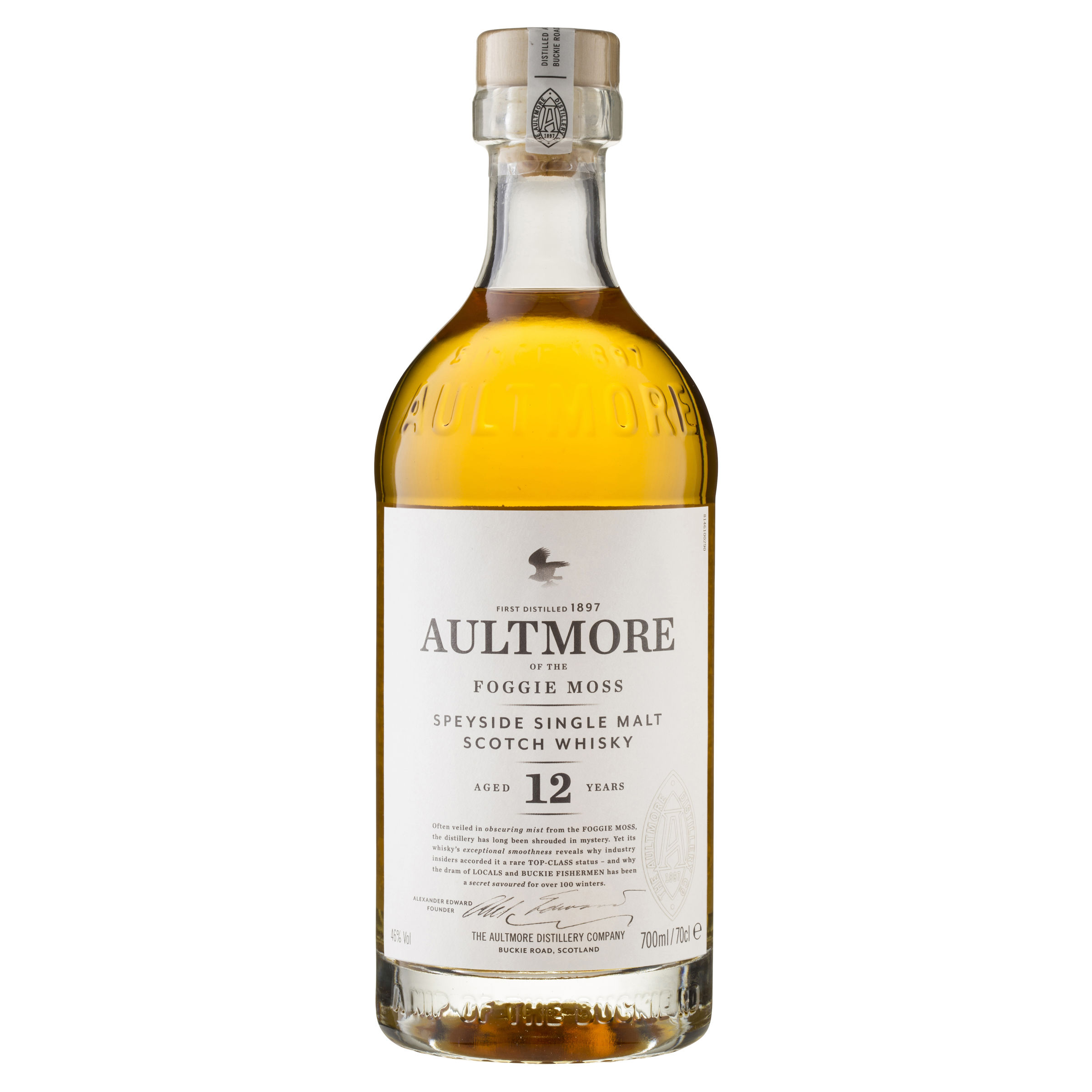 aultmore® 12yo single malt scotch whisky 700ml
