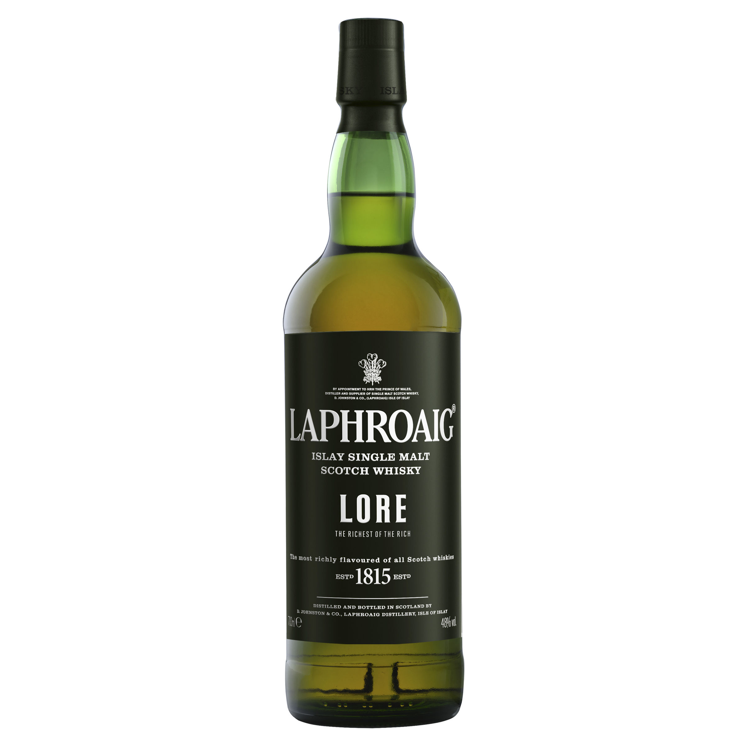 laphroaig lore islay single malt scotch whiskey 700ml