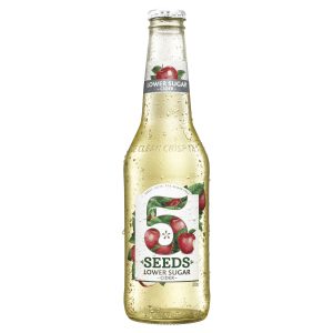 5 Seeds Low Sugar Apple Cider 345mL Bottle