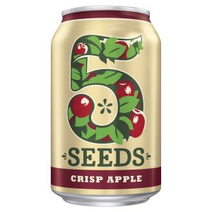5 Seeds Crisp Apple Cider 330mL 10 Pack Can