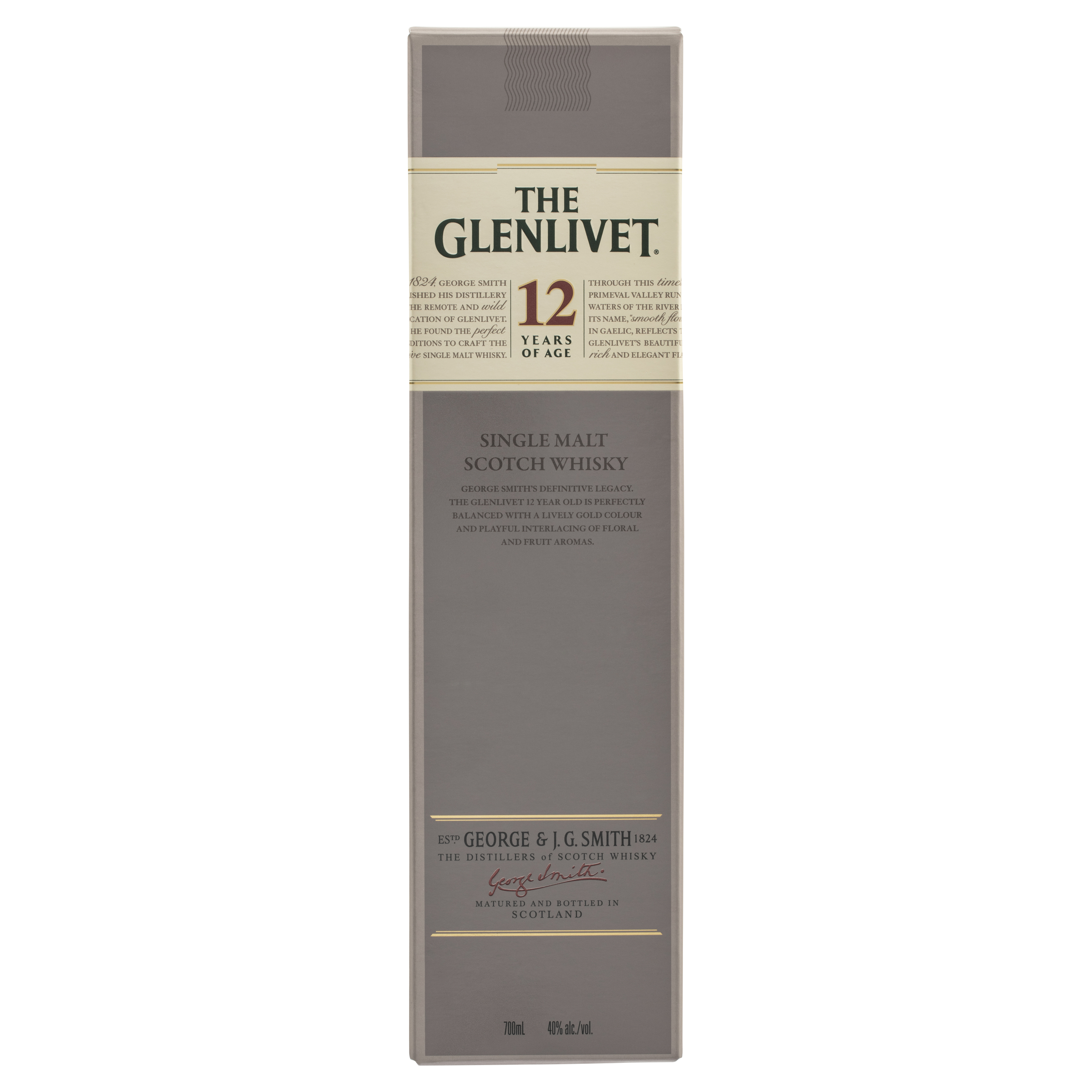 the glenlivet 12 year old single malt scotch whisky 700ml
