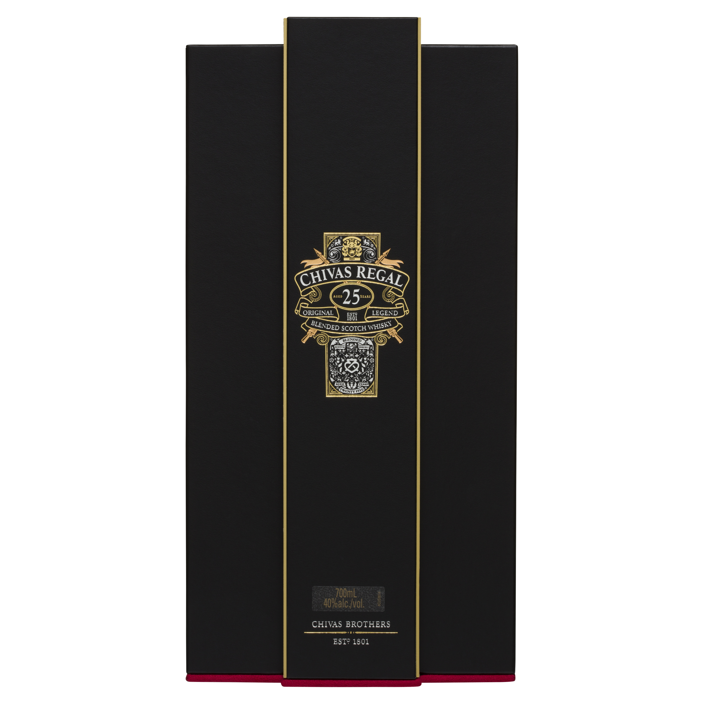 chivas regal blended scotch whisky aged 25 years 700ml gift box