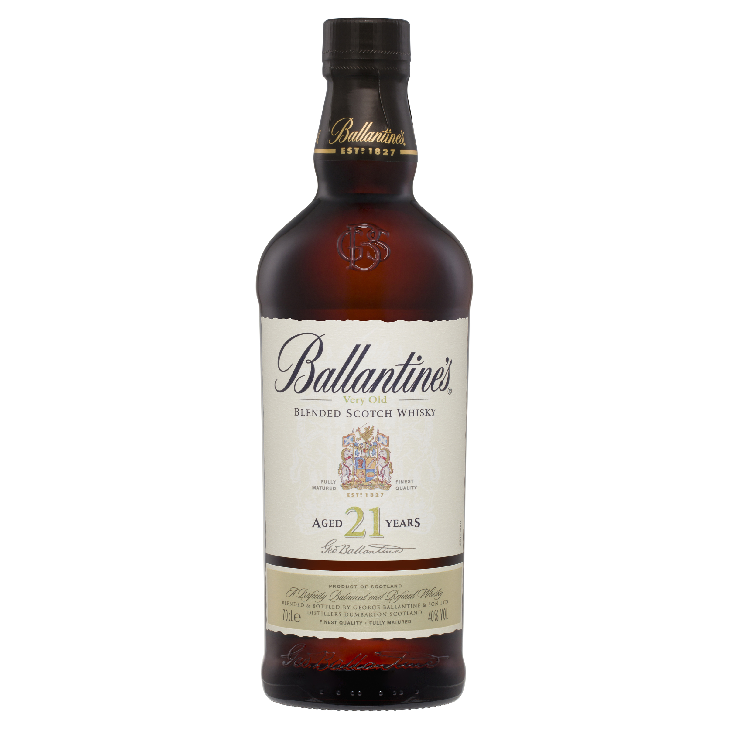 ballantine's blended scotch whisky aged 21 years 700ml