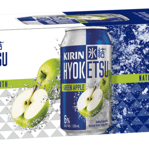 Kirin Hyoketsu Vodka Soda Green Apple 330mL Can 30 Pack