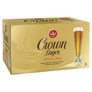 crown lager 375ml 24 pack bottle