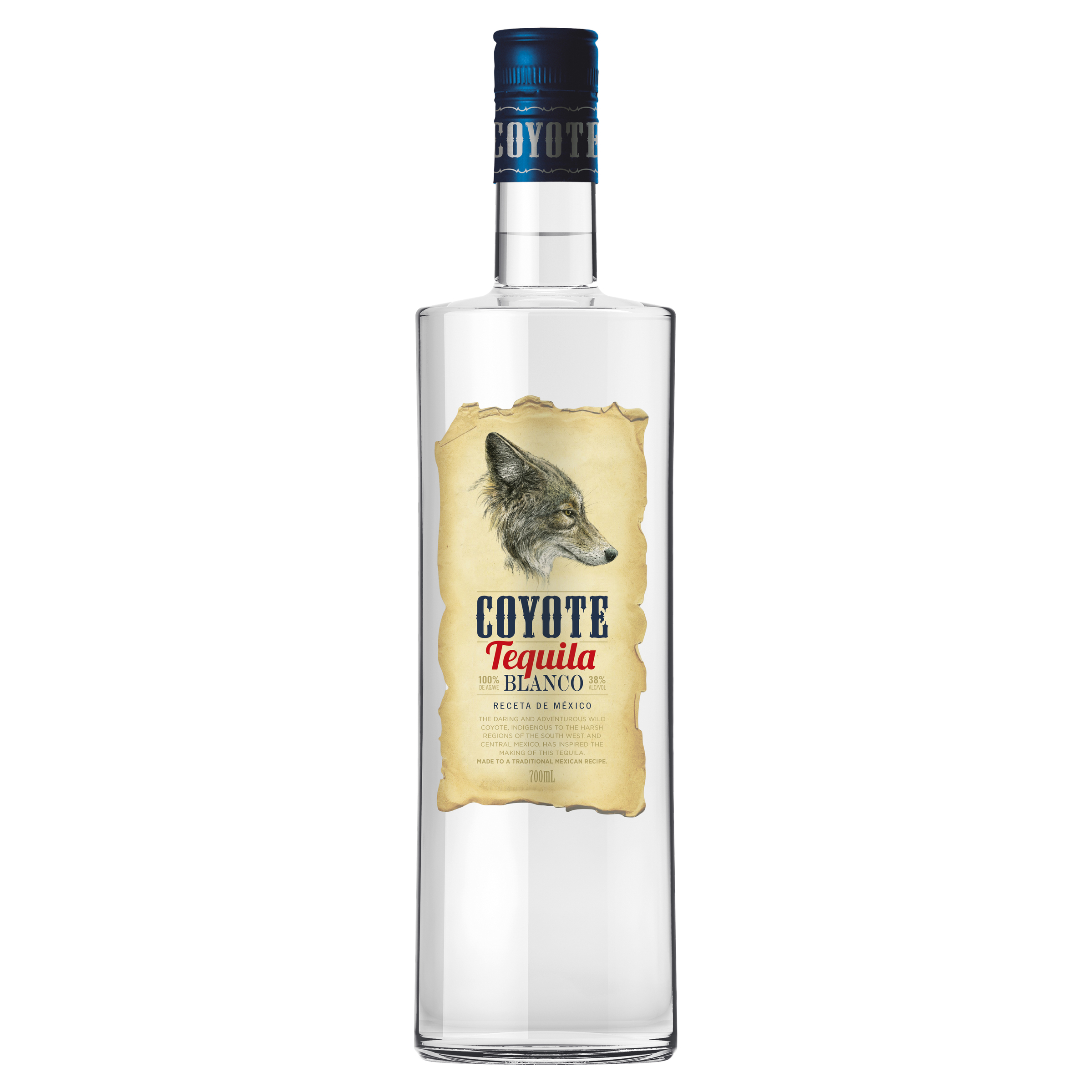 coyote tequila 38.0% 700ml