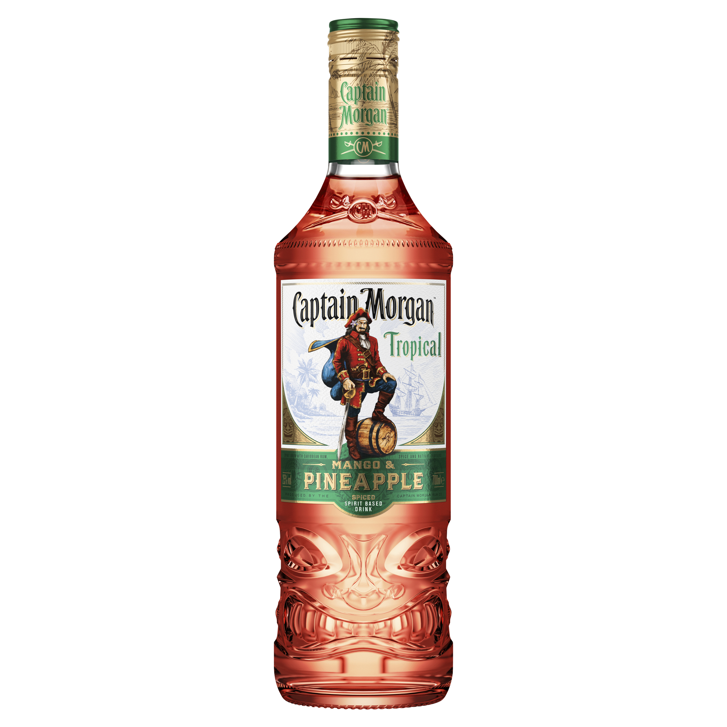 captain morgan tropical mango & pineapple 700ml
