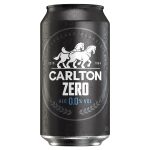 carlton zero 0.0% 375ml can