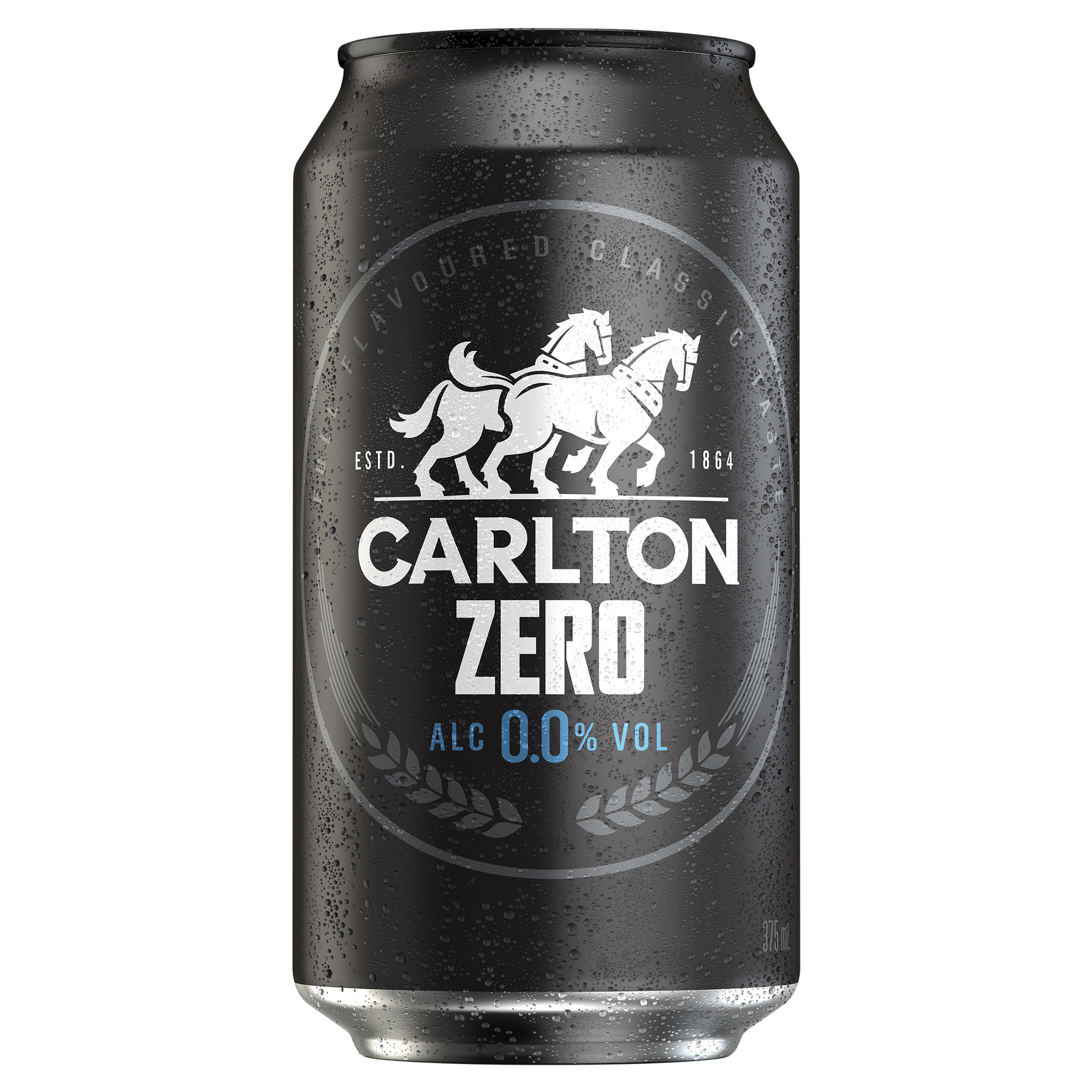 carlton zero 0.0% 375ml can