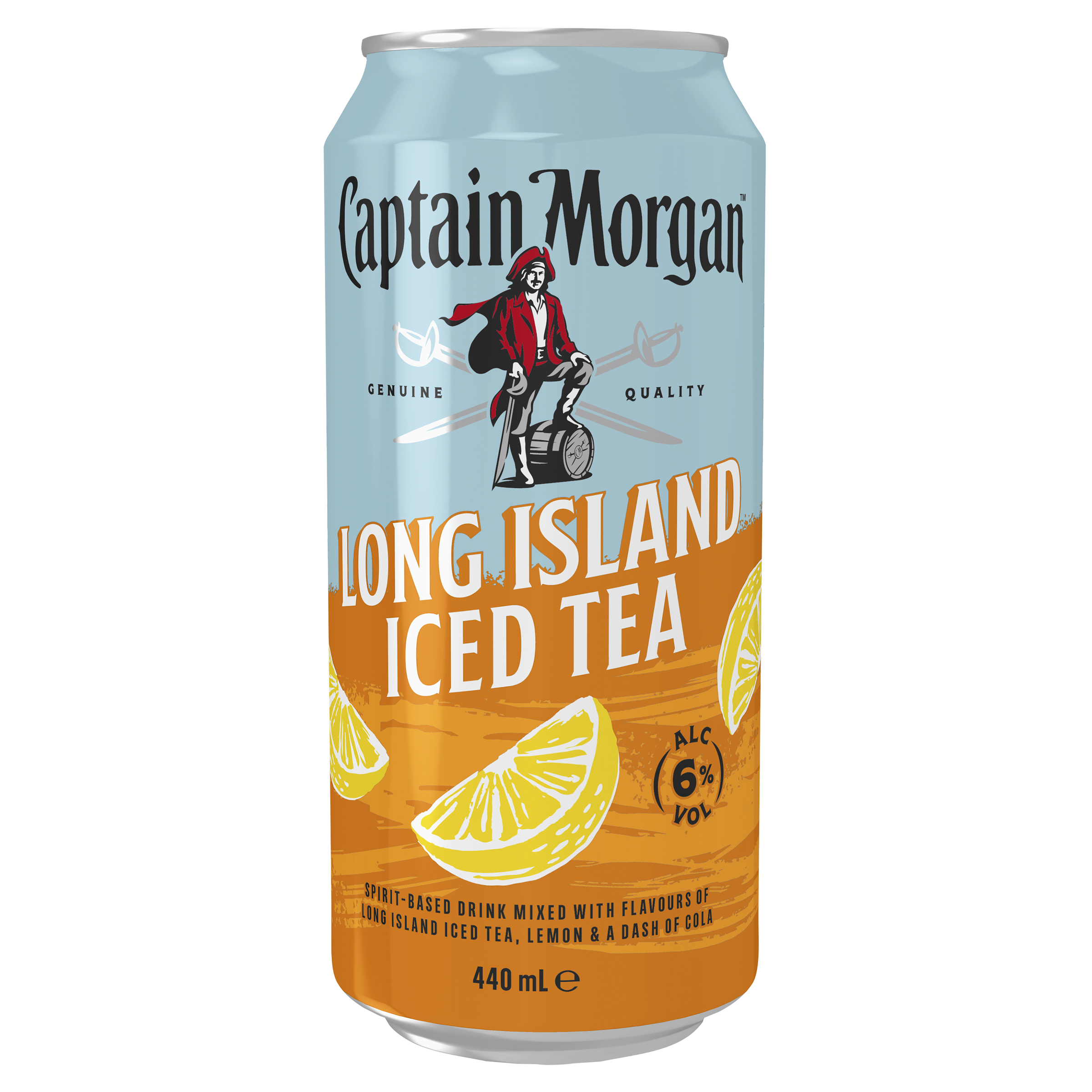captain morgan long island iced tea 6% 440ml can