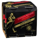 johnnie walker red label and cola premium serve 6 5percent can 375ml harry s liquor 34240
