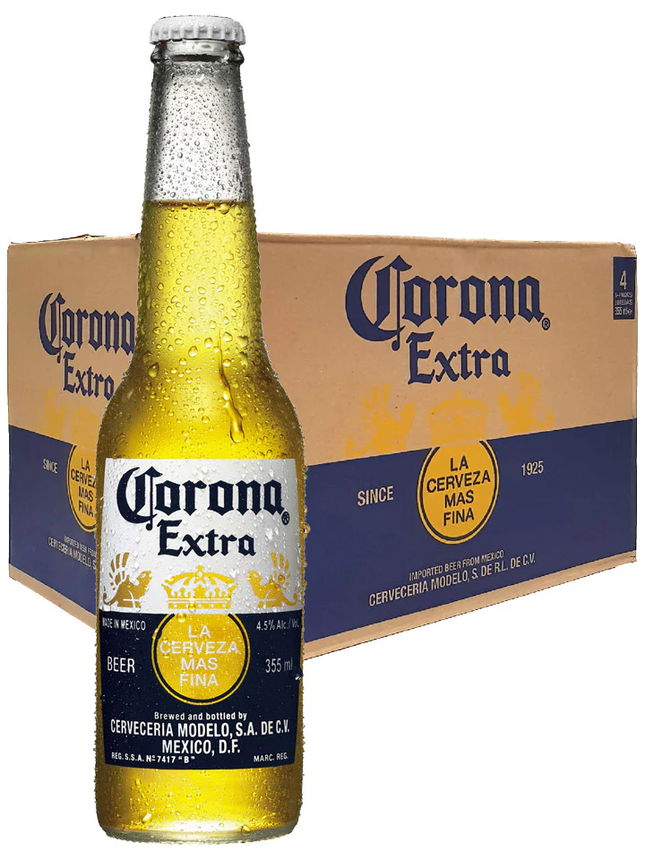 tds corona brown box 355 bottles